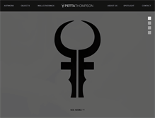 Tablet Screenshot of pettathompson.com